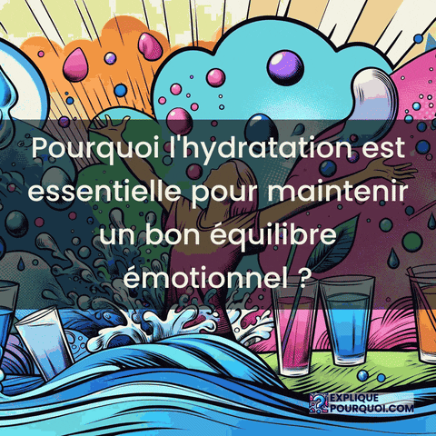 Cerveau Hydratation GIF by ExpliquePourquoi.com