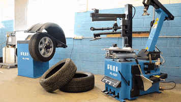 ilvesmotors car garage tires car repair GIF