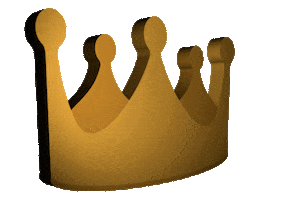 Crown Continua Sticker by Rei Hélice Contínua