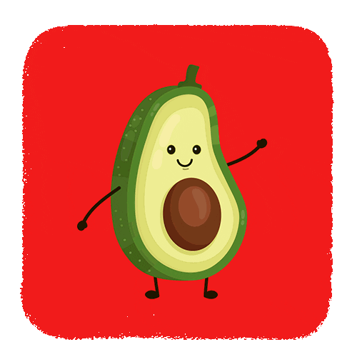 La Morena Avocados Sticker