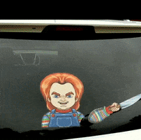 Horror Knife GIF by WiperTags Wiper Covers