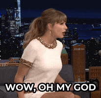 Taylor Swift Reaction GIF by The Tonight Show Starring Jimmy Fallon