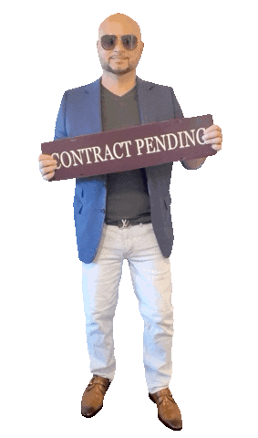 Pending Real Estate Sticker by Berkshire Hathaway Home Services Realtor Nick Bova