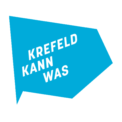 Niederrhein Arbeiteninkrefeld Sticker by Krefeld kann was!