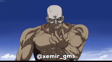 One Punch Man Titan GIF