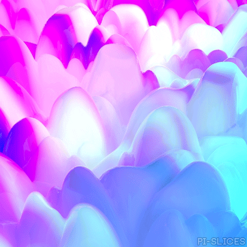 pislices pink loop trippy 3d GIF