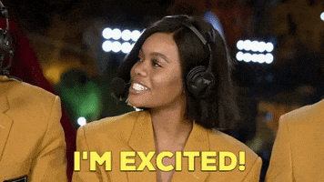 Im Excited Gabby Douglas GIF by ABC Network