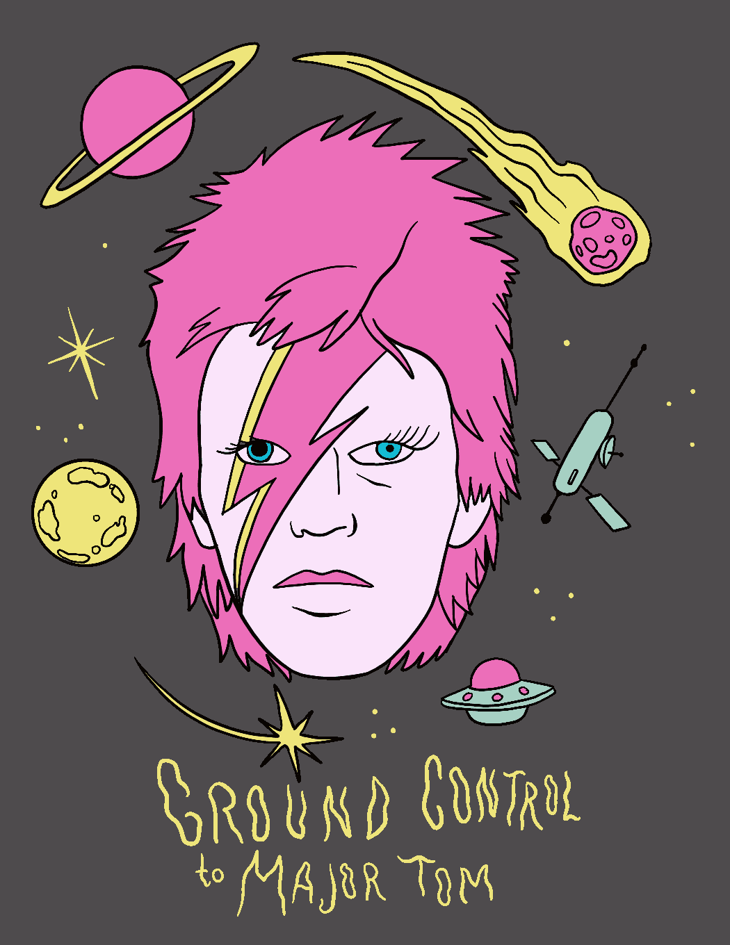 David Bowie GIF by Major Tom