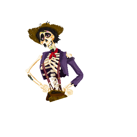 Skeleton Sticker