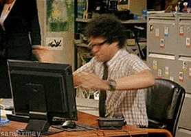 the it crowd maurice moss GIF