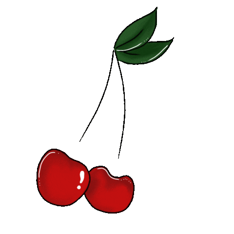 Fruit Cherry Sticker