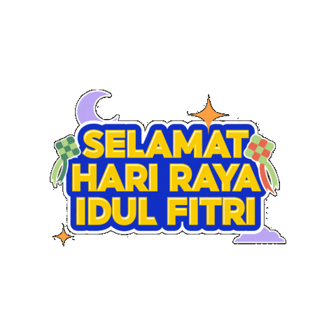 Eid Fitr Ramadan Sticker by SeaBank Indonesia