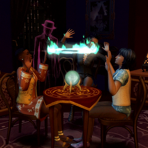 Ghosts Seance GIF by The Sims