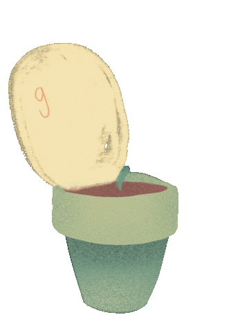 Flower Grow Sticker