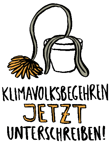 Climate Action Sticker by Klimavolksbegehren