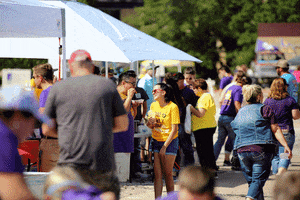 Game Tailgating GIF by Western Illinois University