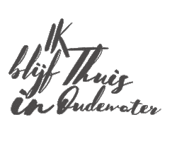 Blijfthuis Sticker by Gemeente Oudewater