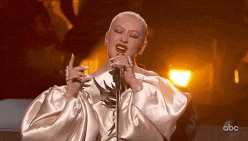 Christina Aguilera Awards Shows GIF by AMAs