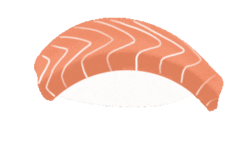 Sushi Salmon Sticker