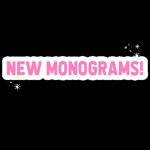 Monogram Personalize GIF by UnitedMonograms
