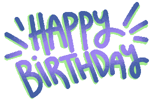Happy Birthday Sticker