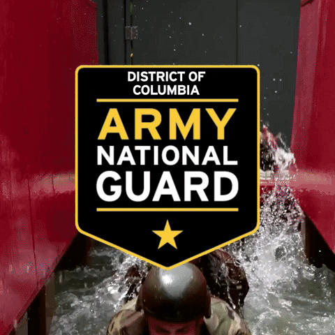 Dc Logo GIF by California Army National Guard