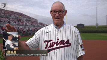 Waving Minnesota Twins GIF by MLB