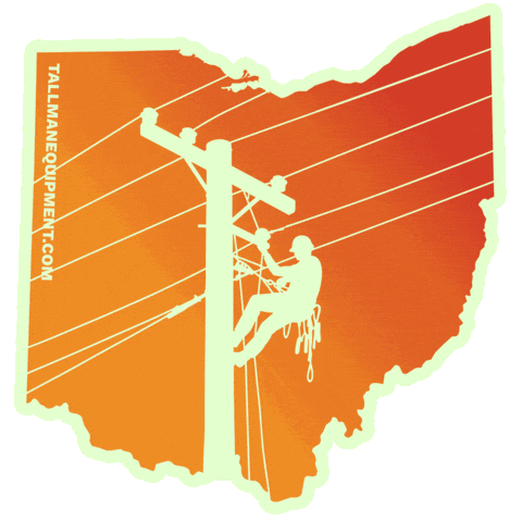 Ohio Buckeye Sticker by tallmanequipment