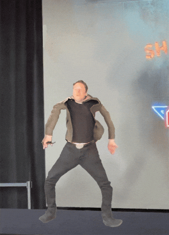 Elon Musk Jump GIF