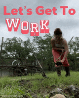 Lets Go Work GIF by Djemilah Birnie