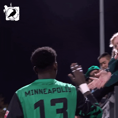High Five Soccer GIF by Minneapolis City SC