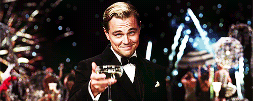 Leonardo Dicaprio Drinking GIF - Find & Share on GIPHY