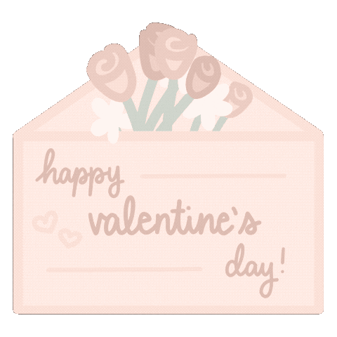 Love Letter Hearts Sticker