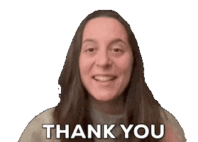 Thanks Thank You Sticker by Becca Rose Wellness