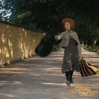 Excited Julie Andrews GIF by The Rodgers & Hammerstein Organization