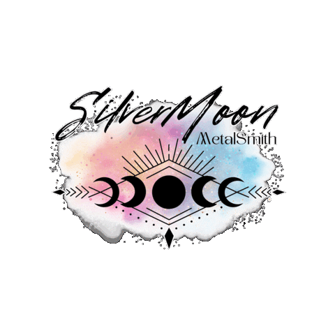 Silver Moon MetalSmith Sticker