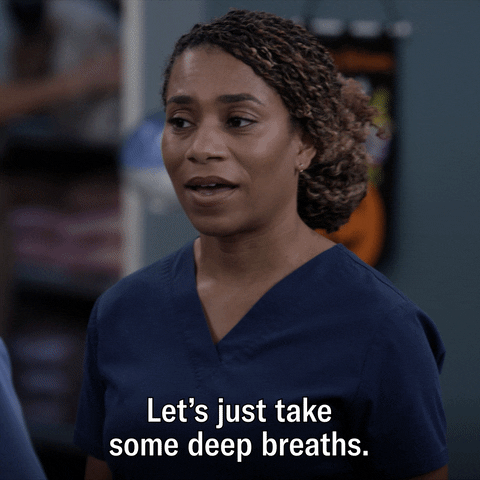 Relaxing Greys Anatomy GIF by ABC Network