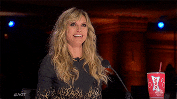 Heidi Klum Hello GIF by America's Got Talent