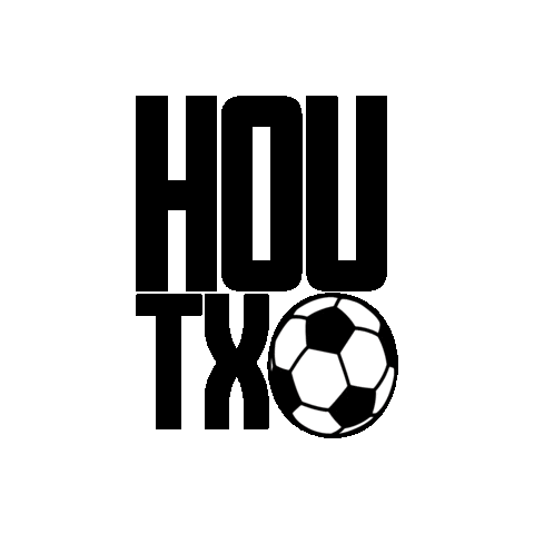 Houston Tx Soccer Sticker