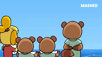 Arrive Animal Crossing GIF by Mashed