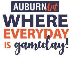 Auburn Art Sticker
