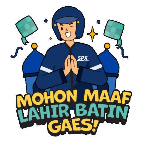 Selamat Idulfitri Sticker by Shopee Indonesia