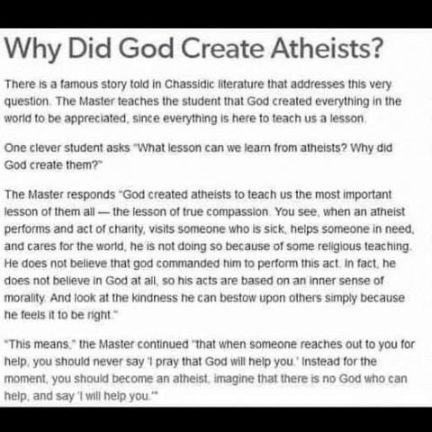 Atheists GIF