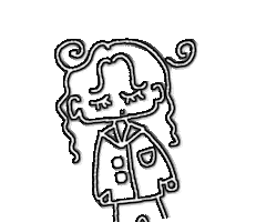 Girl Sticker
