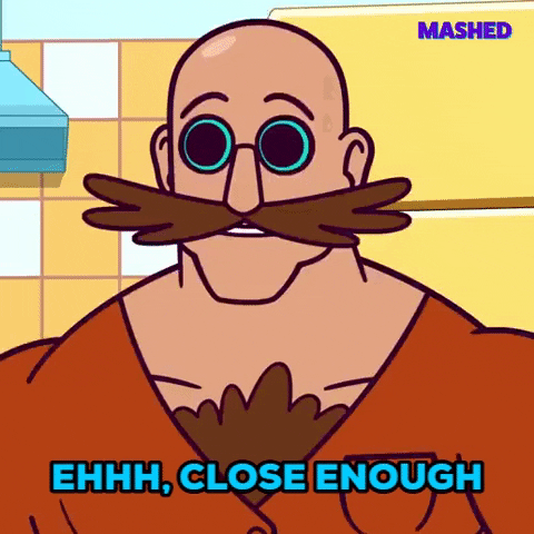 Close Enough Sonic The Hedgehog GIF by Mashed