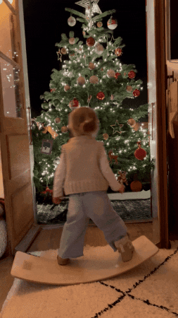 Christmas Tree Fitness GIF by Balance Board Pro | Made in Italy ®