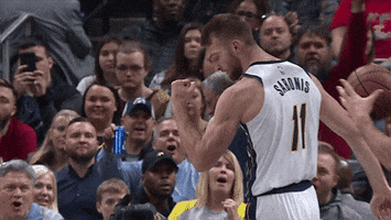 pumped up nba GIF by Indiana Pacers