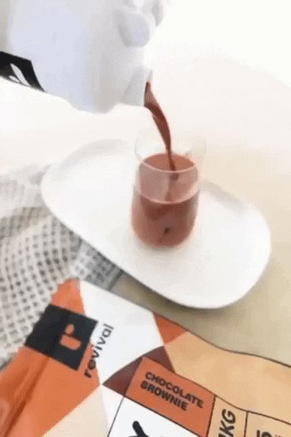 revivalshop chocolate yum protein revival GIF