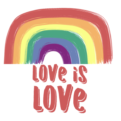 Love Is Love Gay Sticker by Mama McCool