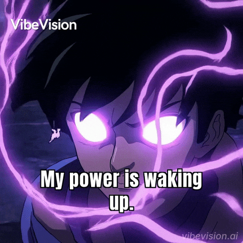 Waking Up Power GIF by VibeVision
